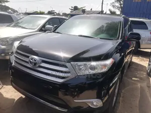 Toyota Highlander Limited 2012 Black