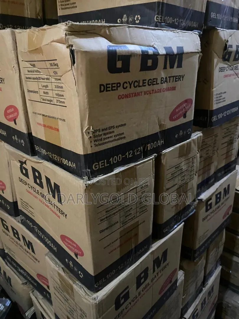 100ah GBM Gel Solar Battery
