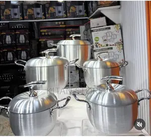 Apple Shape Aluminum Cookware Set