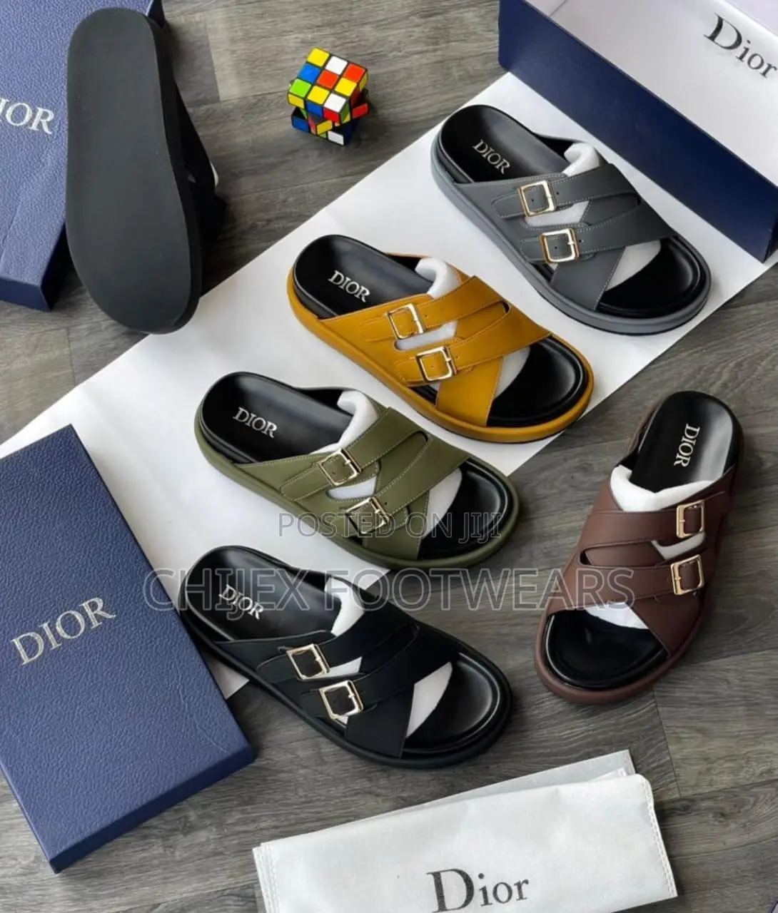 Dior Crossing Slides Available