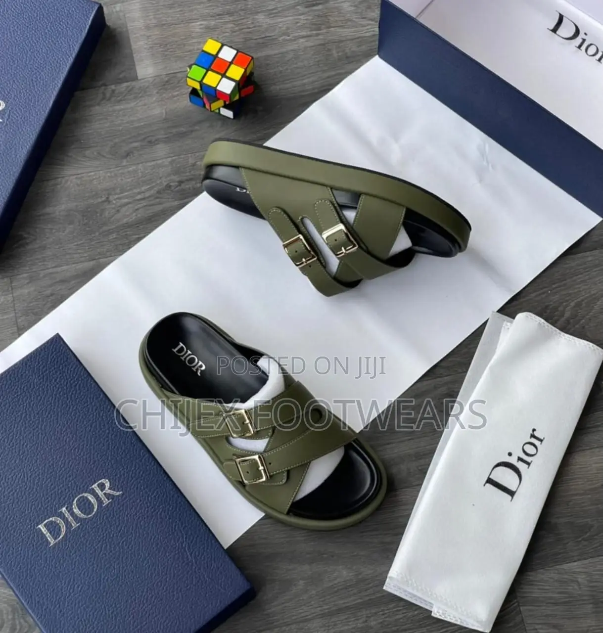 Dior Crossing Slides Available