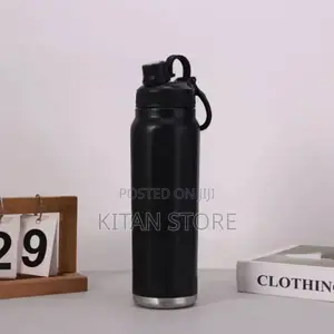 Flip Straw Water Flask