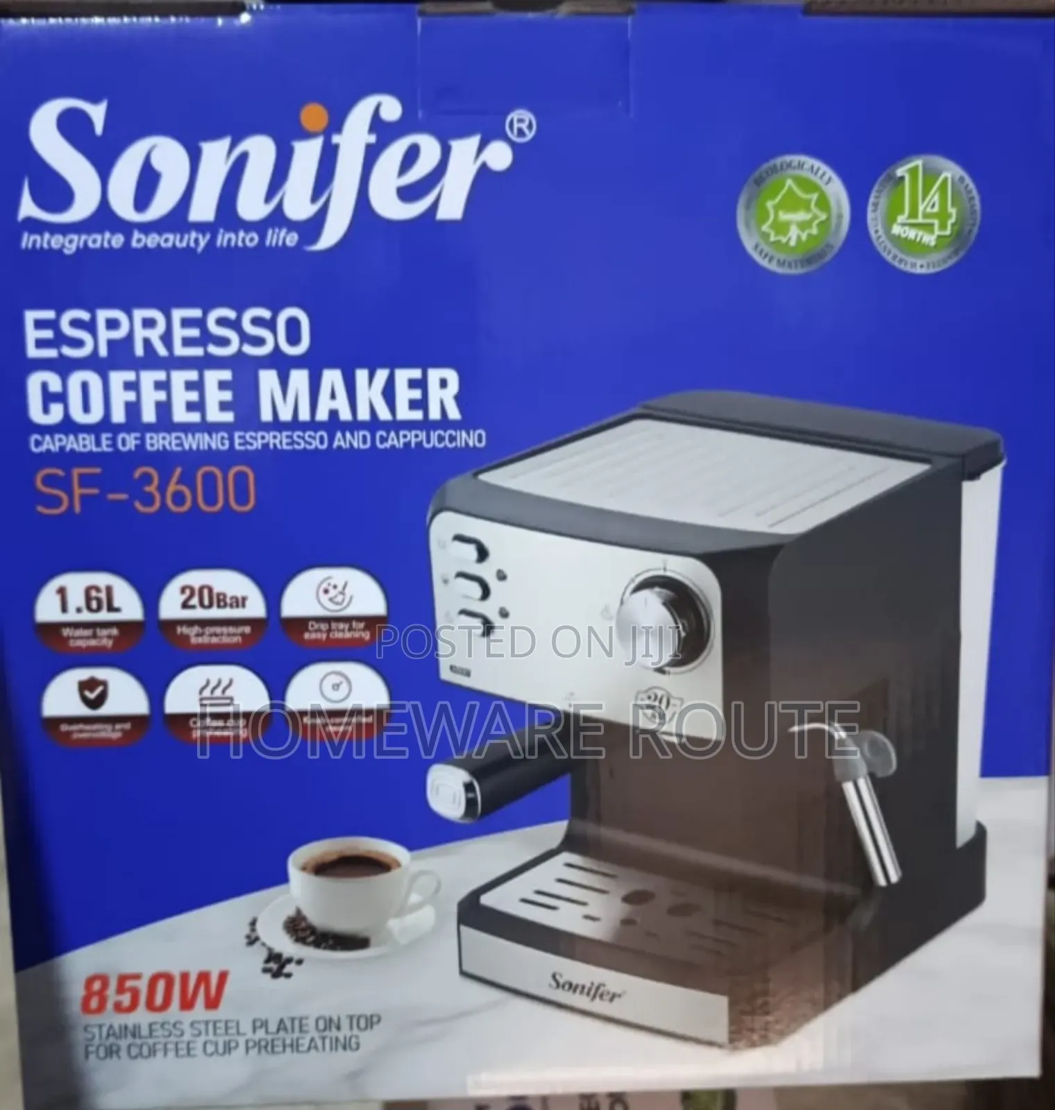 Sonifer Automatic Espresso Coffee Machine