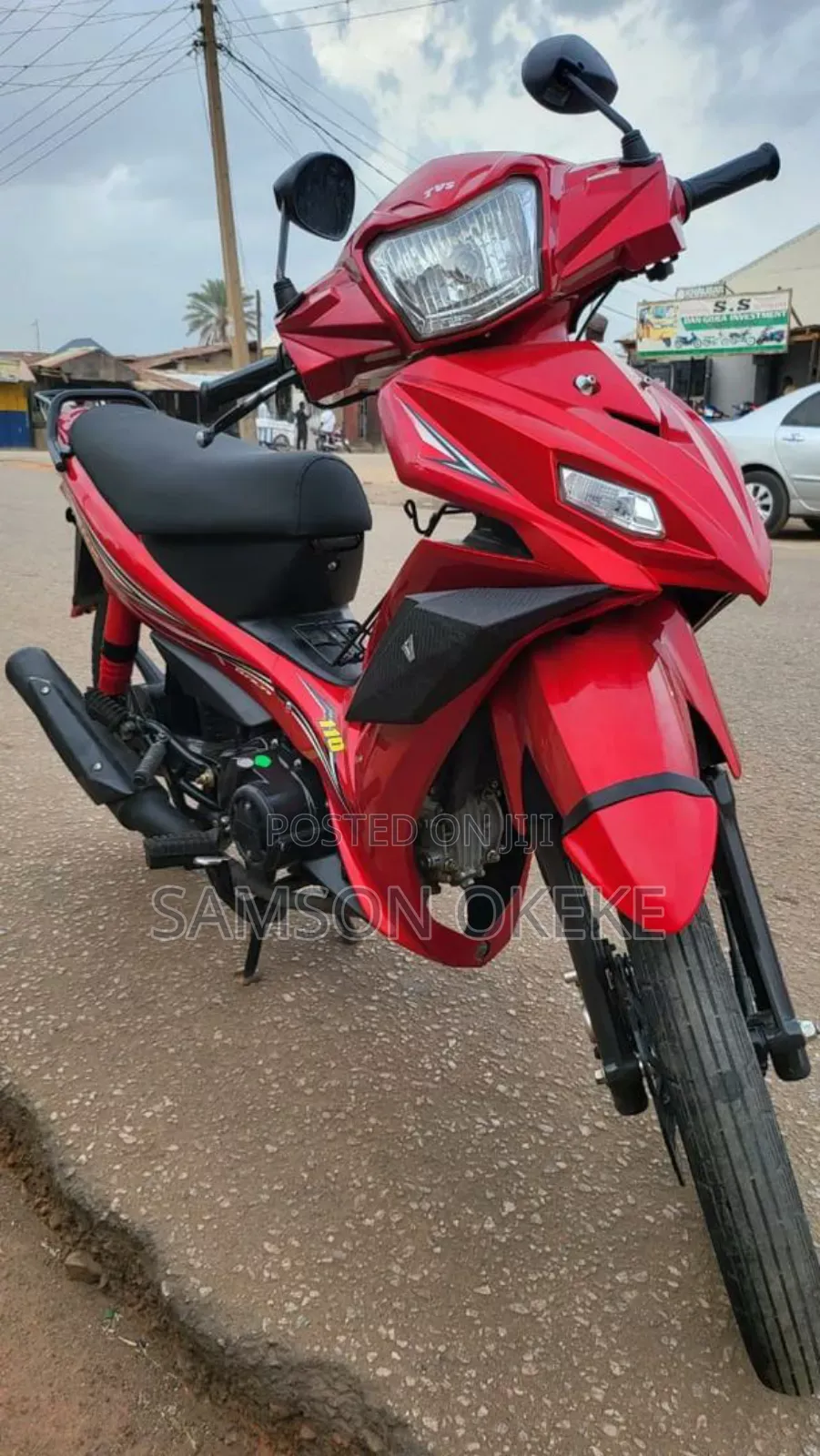 TVS Neo NX 2025 Red