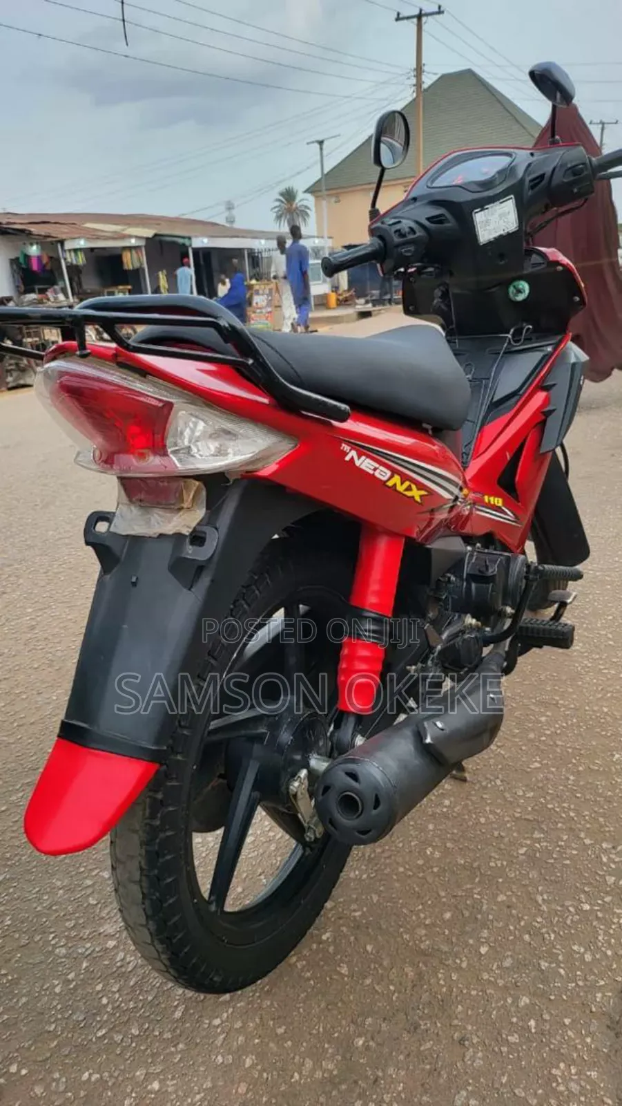 TVS Neo NX 2025 Red