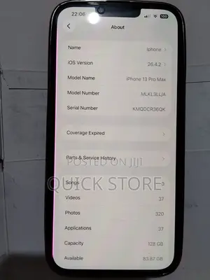 Apple iPhone 13 Pro Max 128 GB Silver