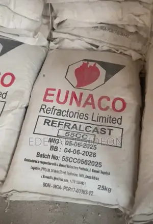 Eunaco Refractories Limited Cement (Refralcast 55cc)
