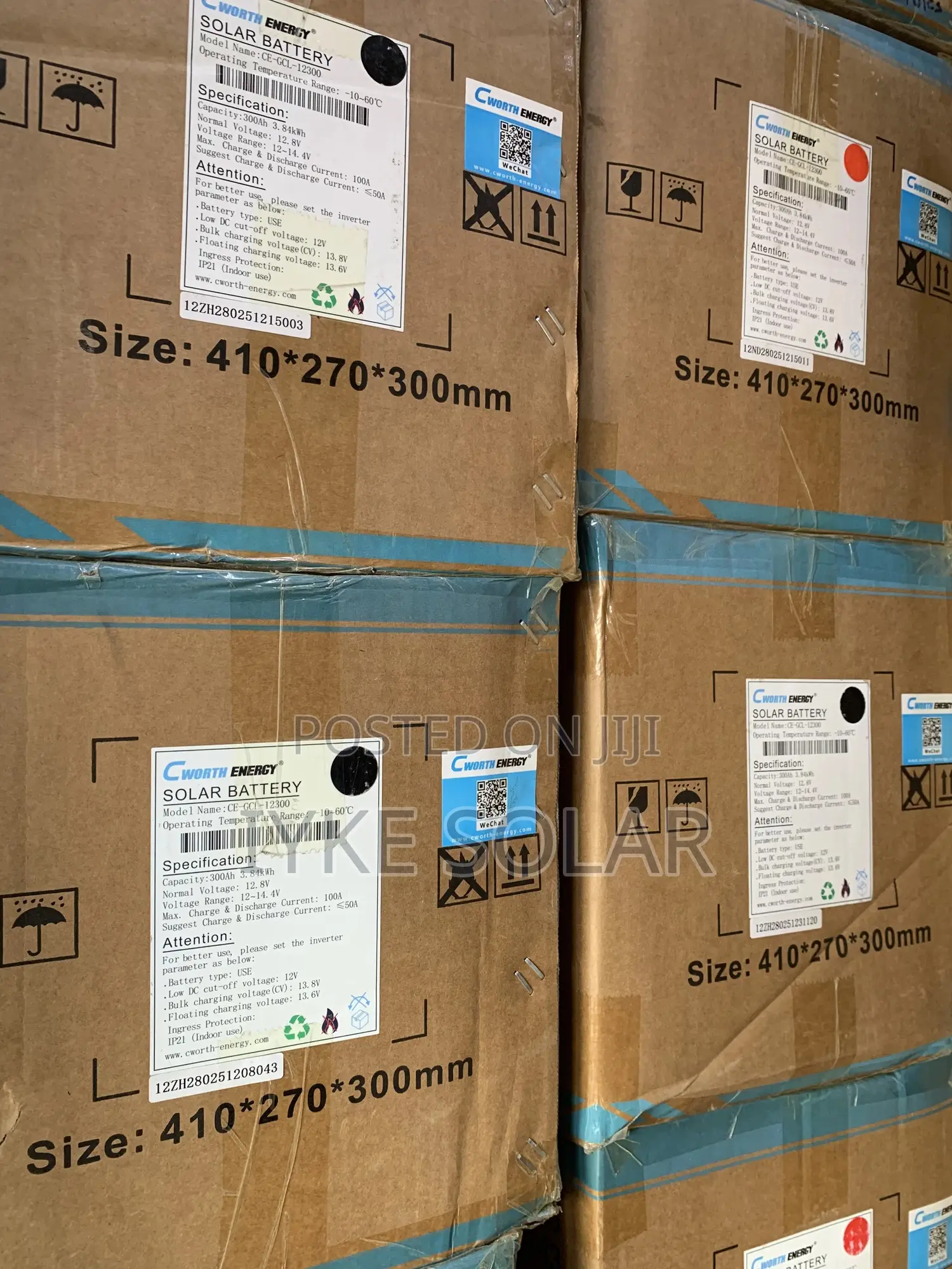 300ams Cworth Energy Lithium Battery