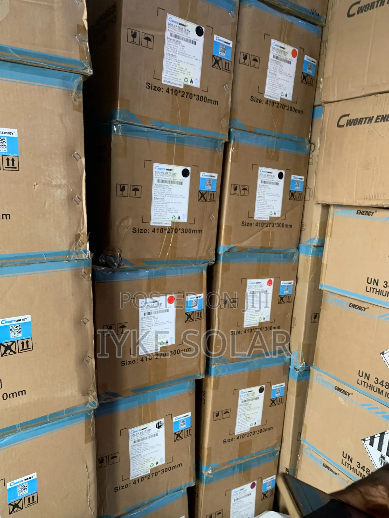 300ams Cworth Energy Lithium Battery