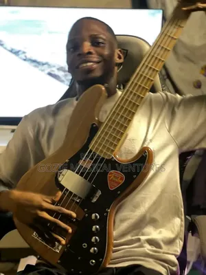 Fender Jazz Bass Guitar Five String Active Wood Colour
