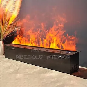 3d Electric Fireplace With Realistic Atomized Flame-1.2meter