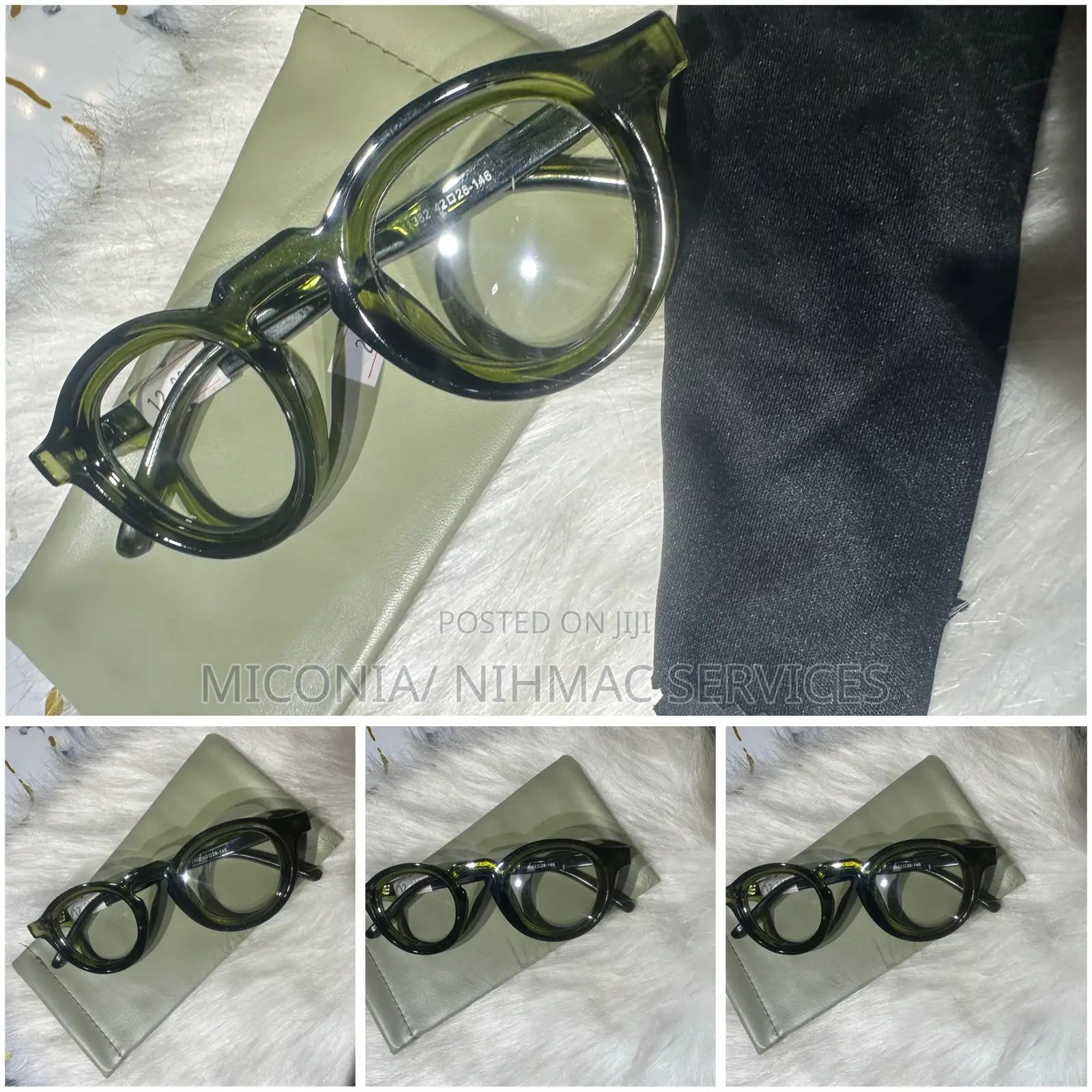 Unisex Round Frame Eyeglasses