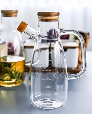 Borosilicate Oil Glass Jar