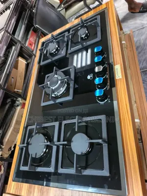 Original Gs Inbuilt Premium High Quality 5 Burners Gas Cooker Hob Etc