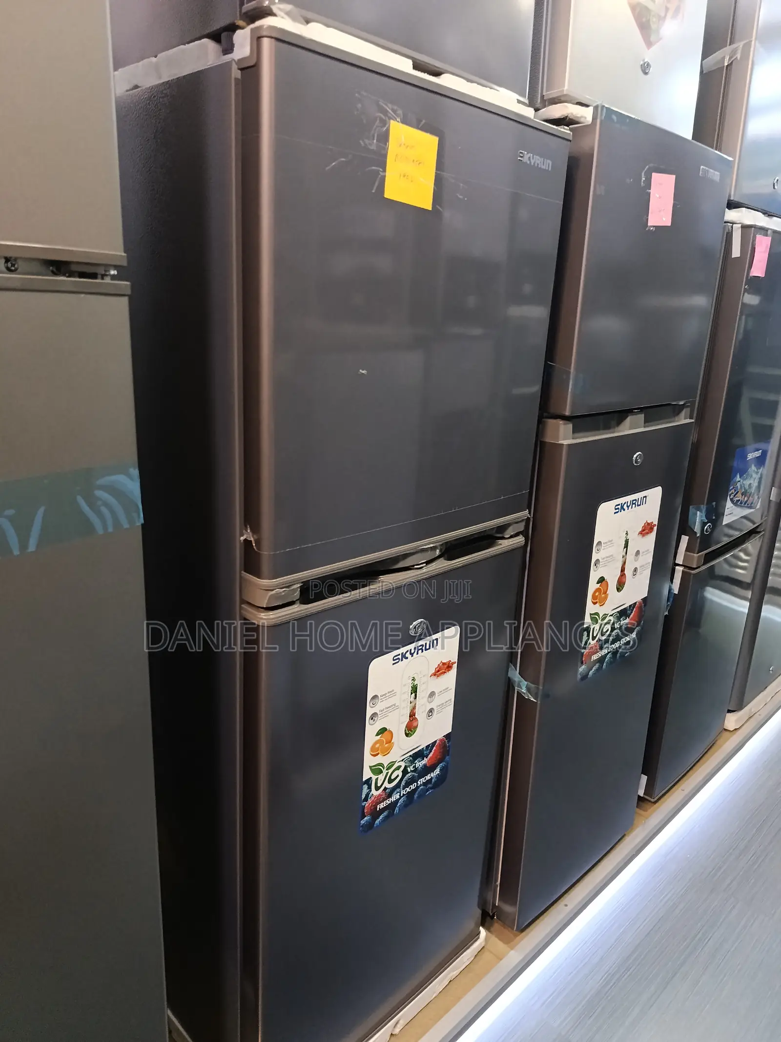 Skyrun 195l Double Door Refrigerator Bcd195hs