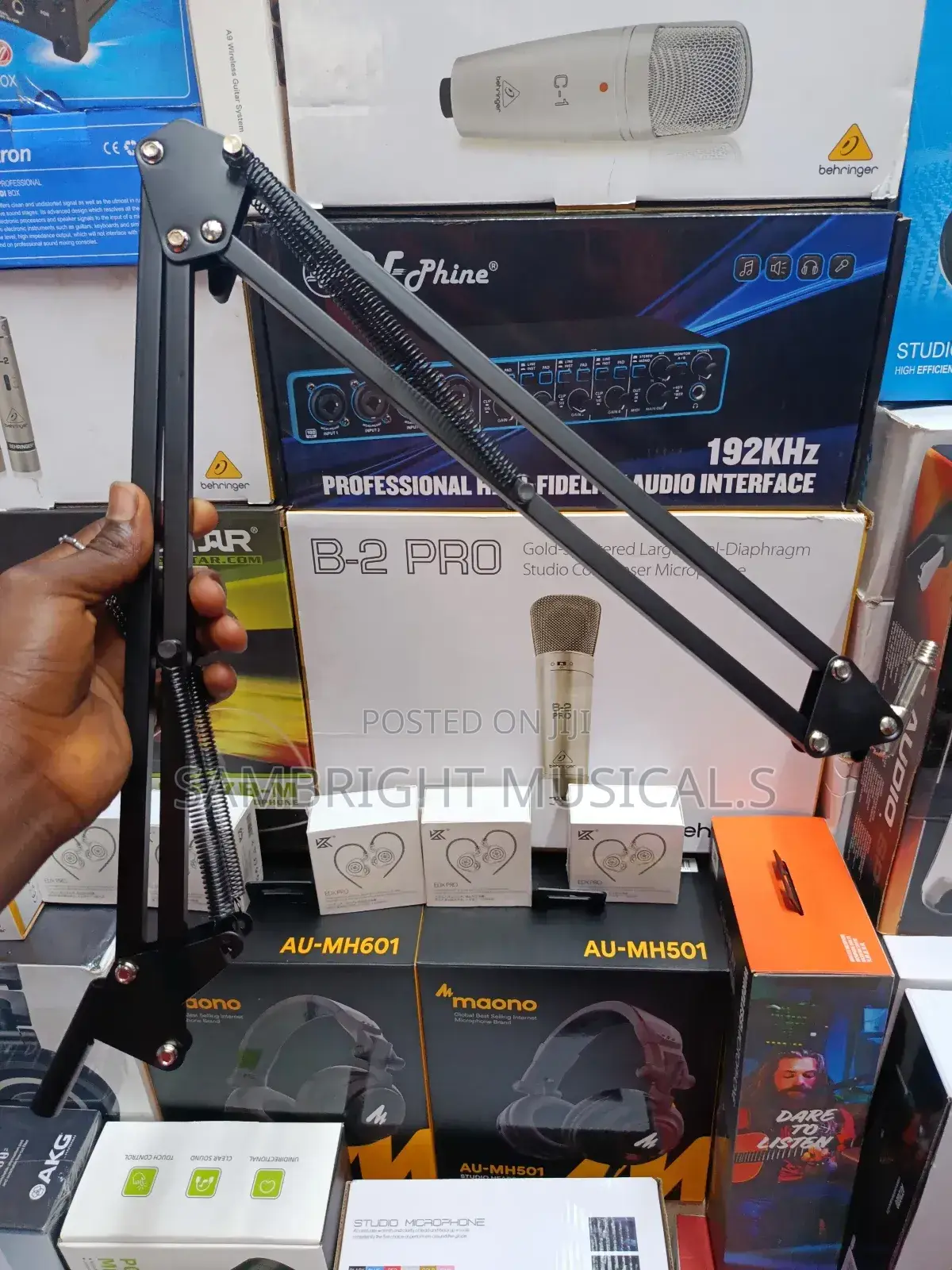 U-Phine Table Mic Stand Clip