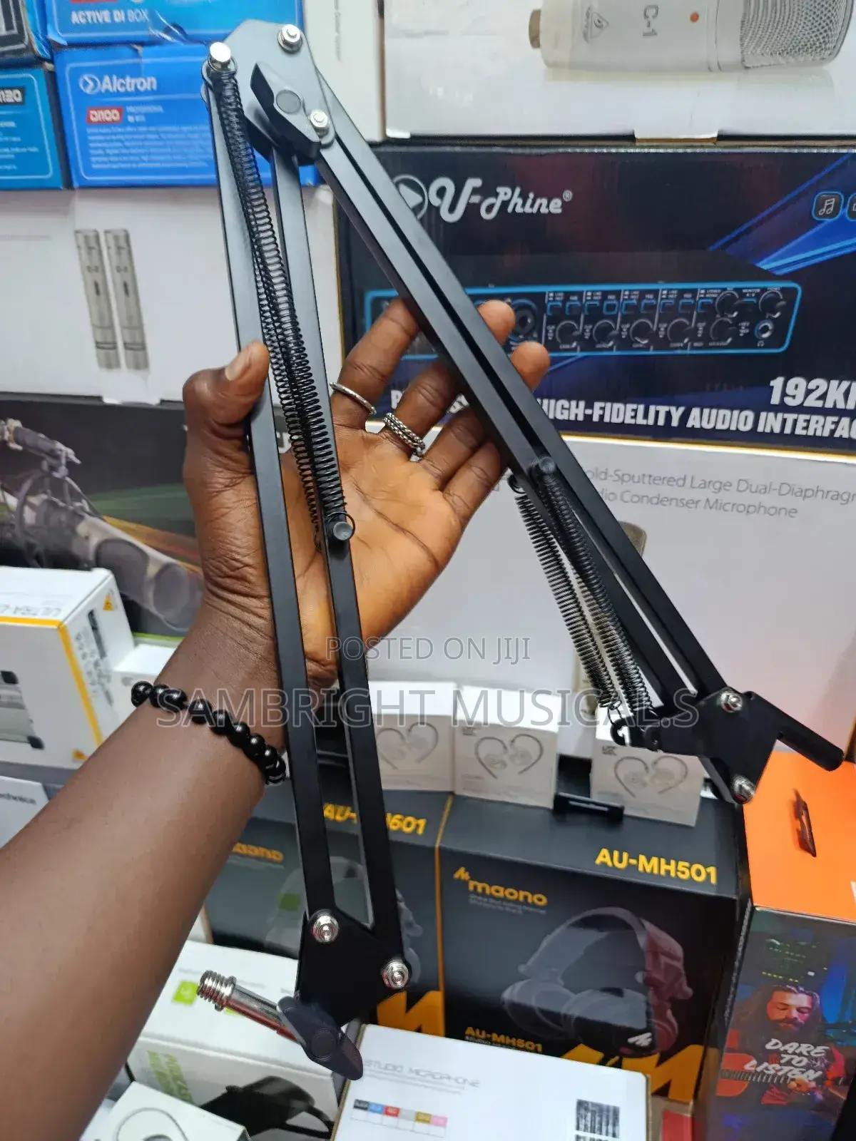 U-Phine Table Mic Stand Clip