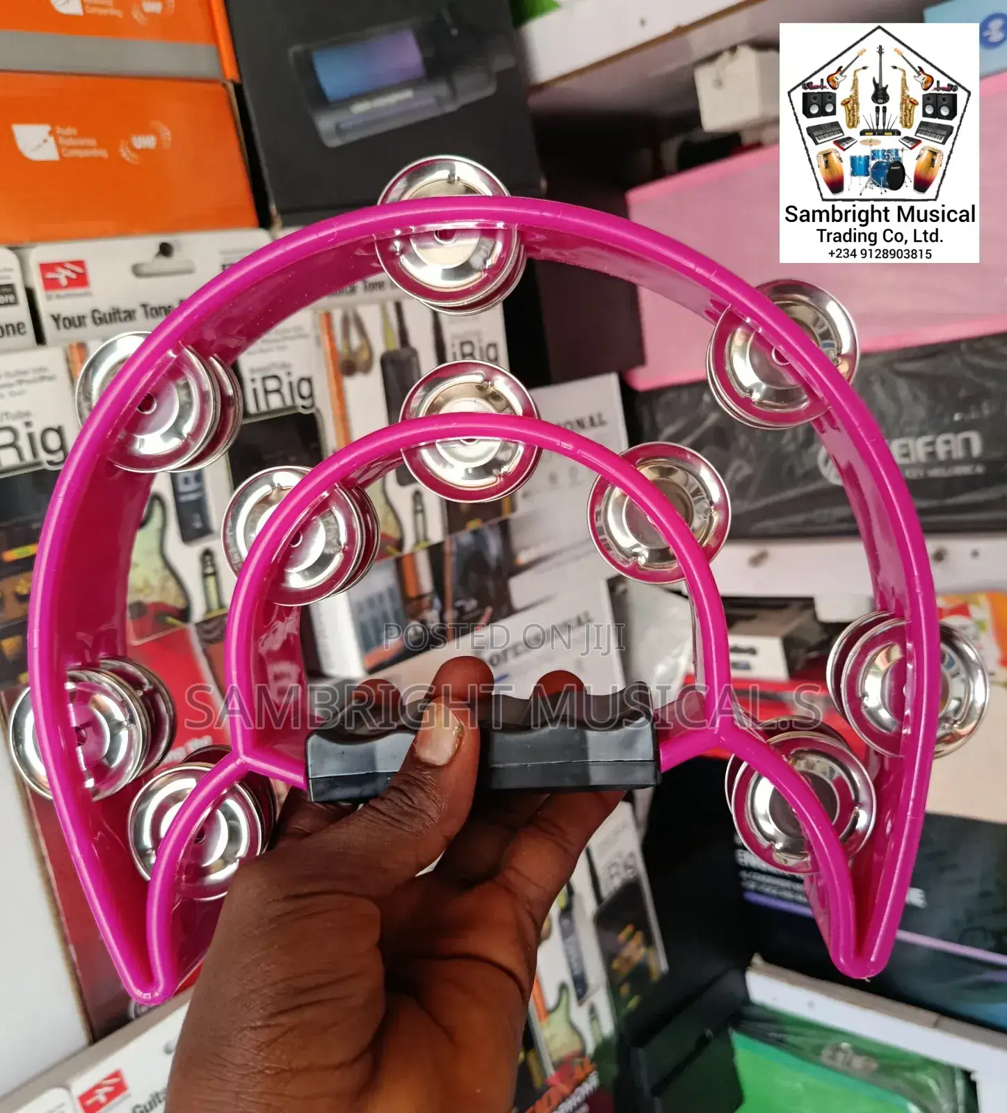 Original Tosco Plastic Tambourine