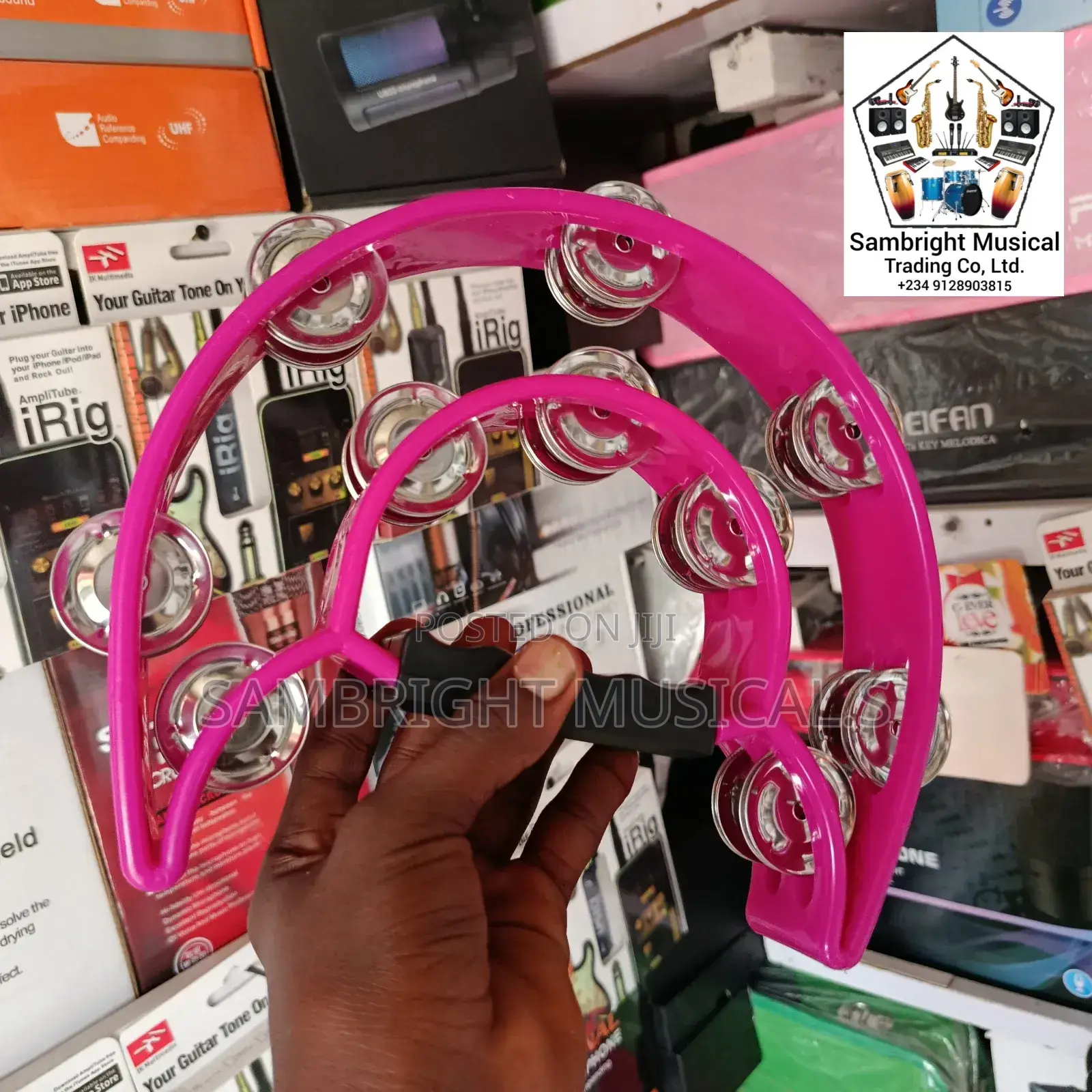 Original Tosco Plastic Tambourine