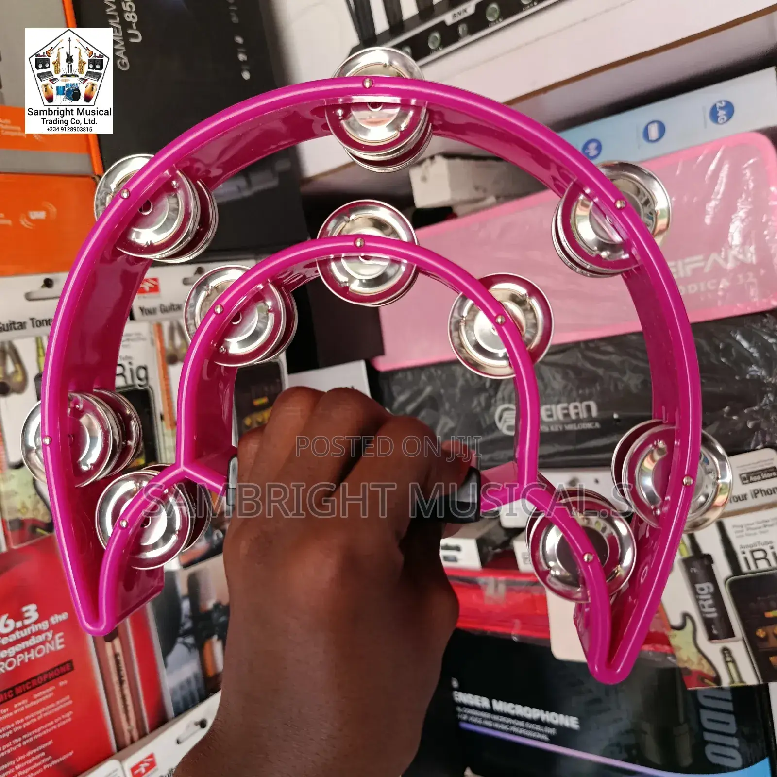 Original Tosco Plastic Tambourine