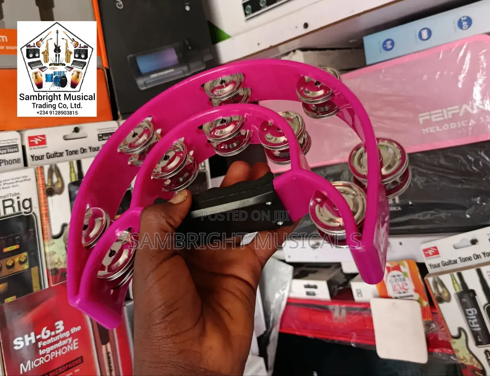 Original Tosco Plastic Tambourine