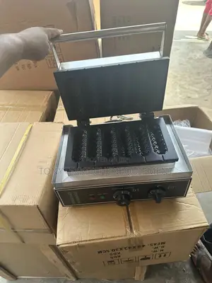 6 Stick Commercial Waffle Maker | Electric Non-Stick Waffle Machine