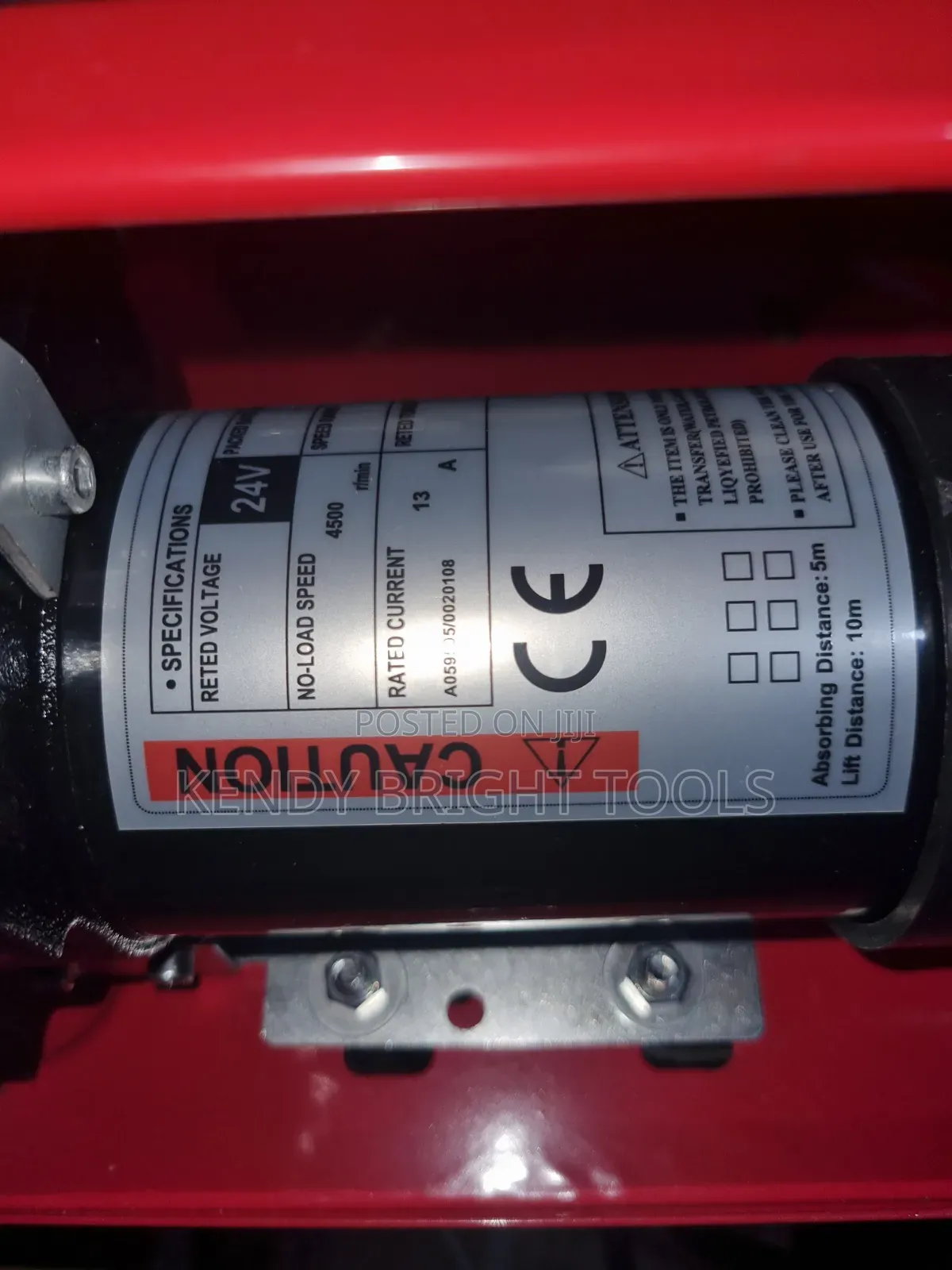 Flowmeter With Nozzle and Hose