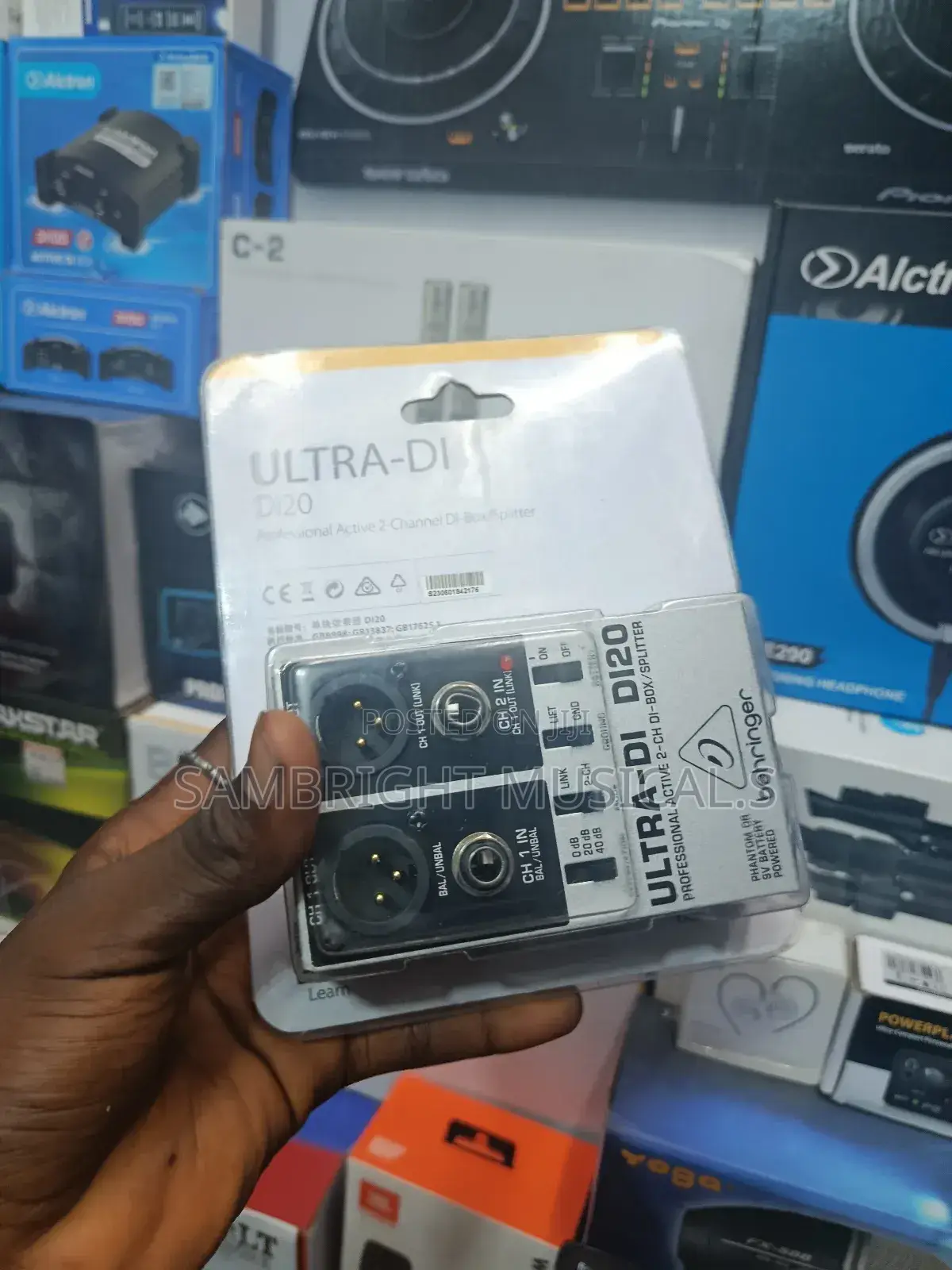 Behringer Ultra Di 120 Active Di Box