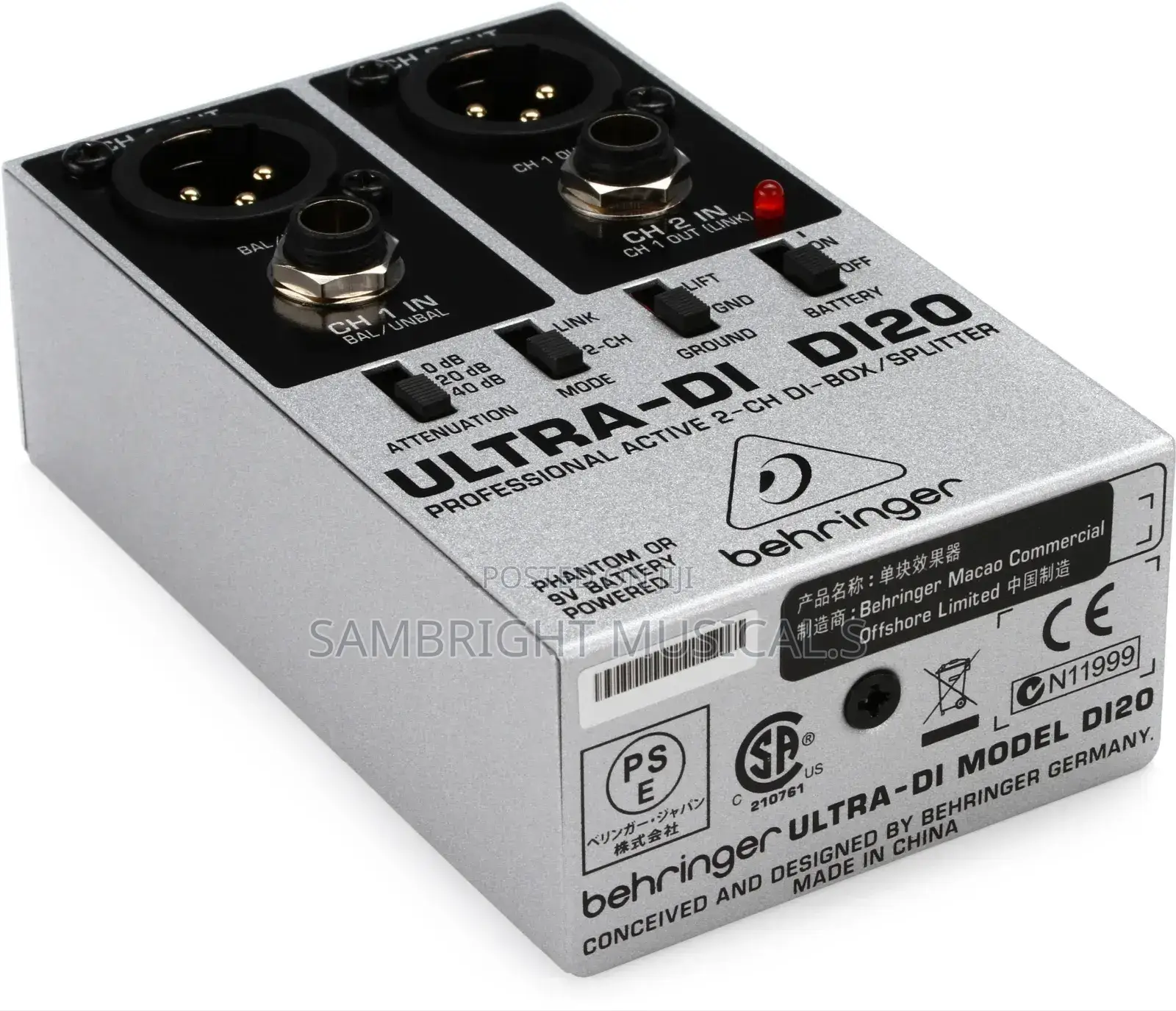 Behringer Ultra Di 120 Active Di Box