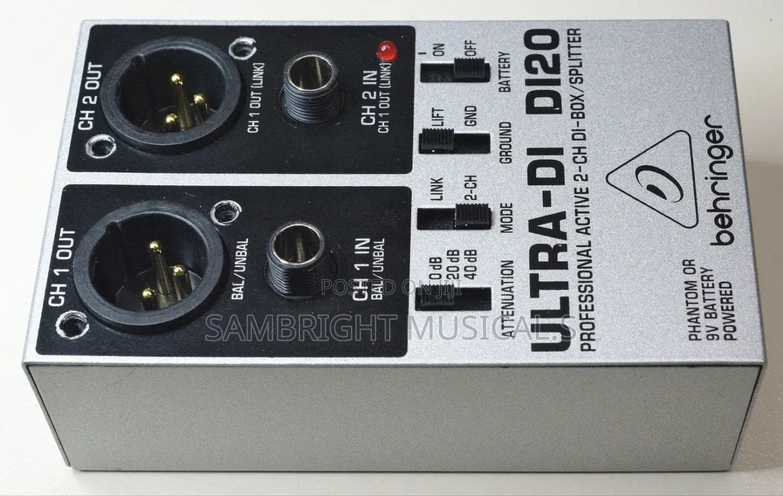 Behringer Ultra Di 120 Active Di Box