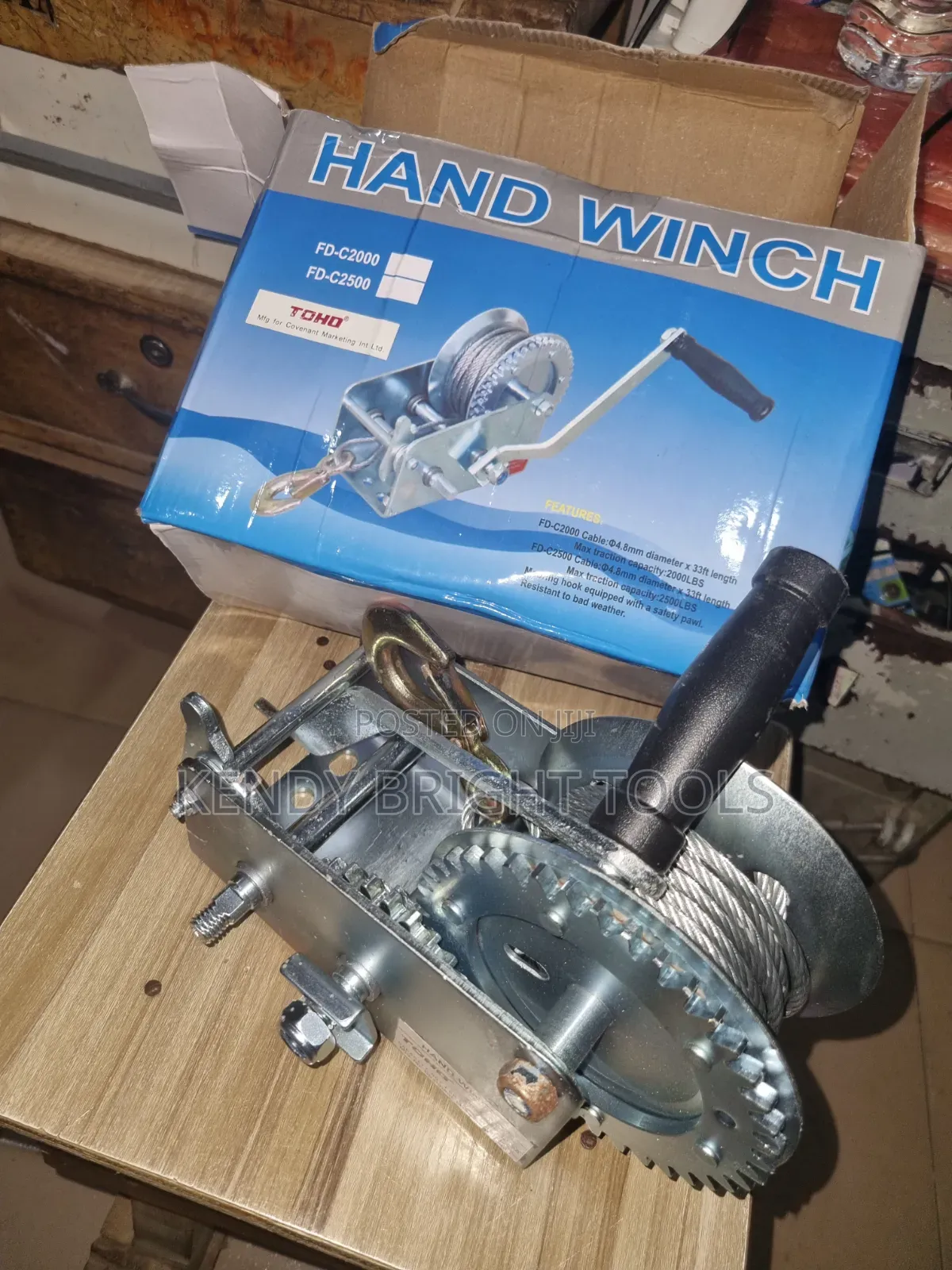 Manual Hand Winch 2500lb