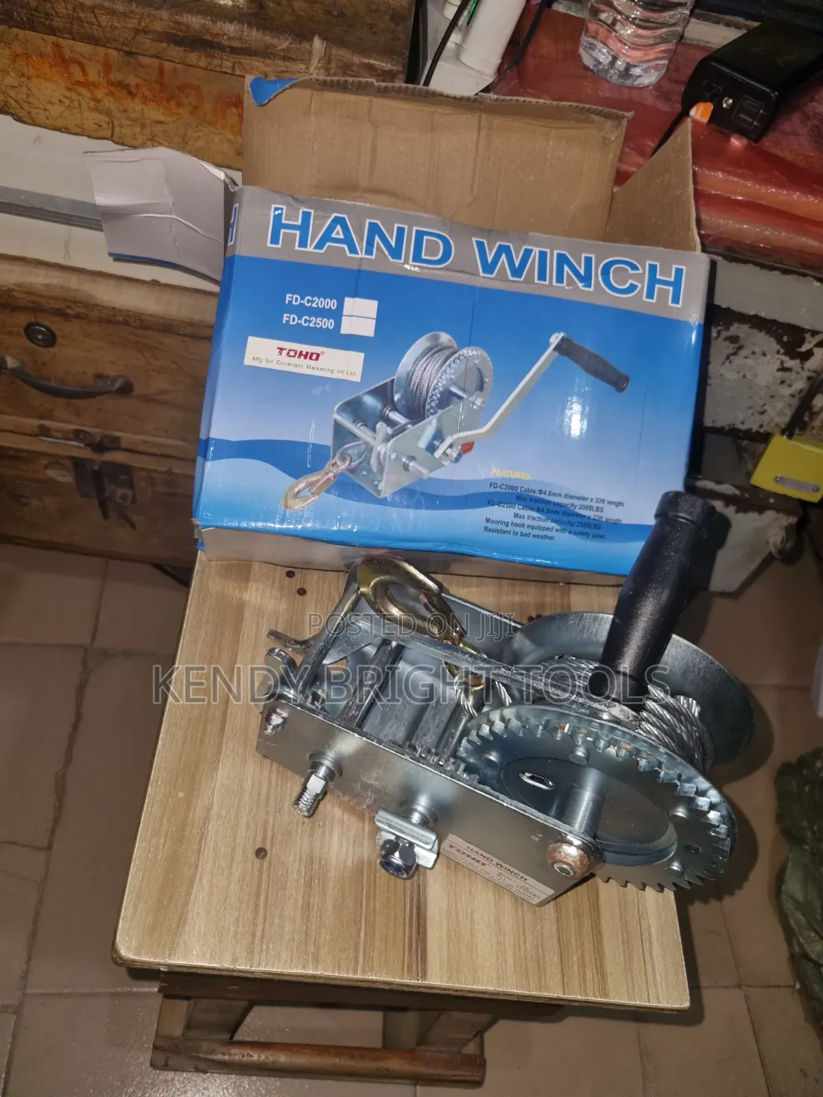 Manual Hand Winch 2500lb