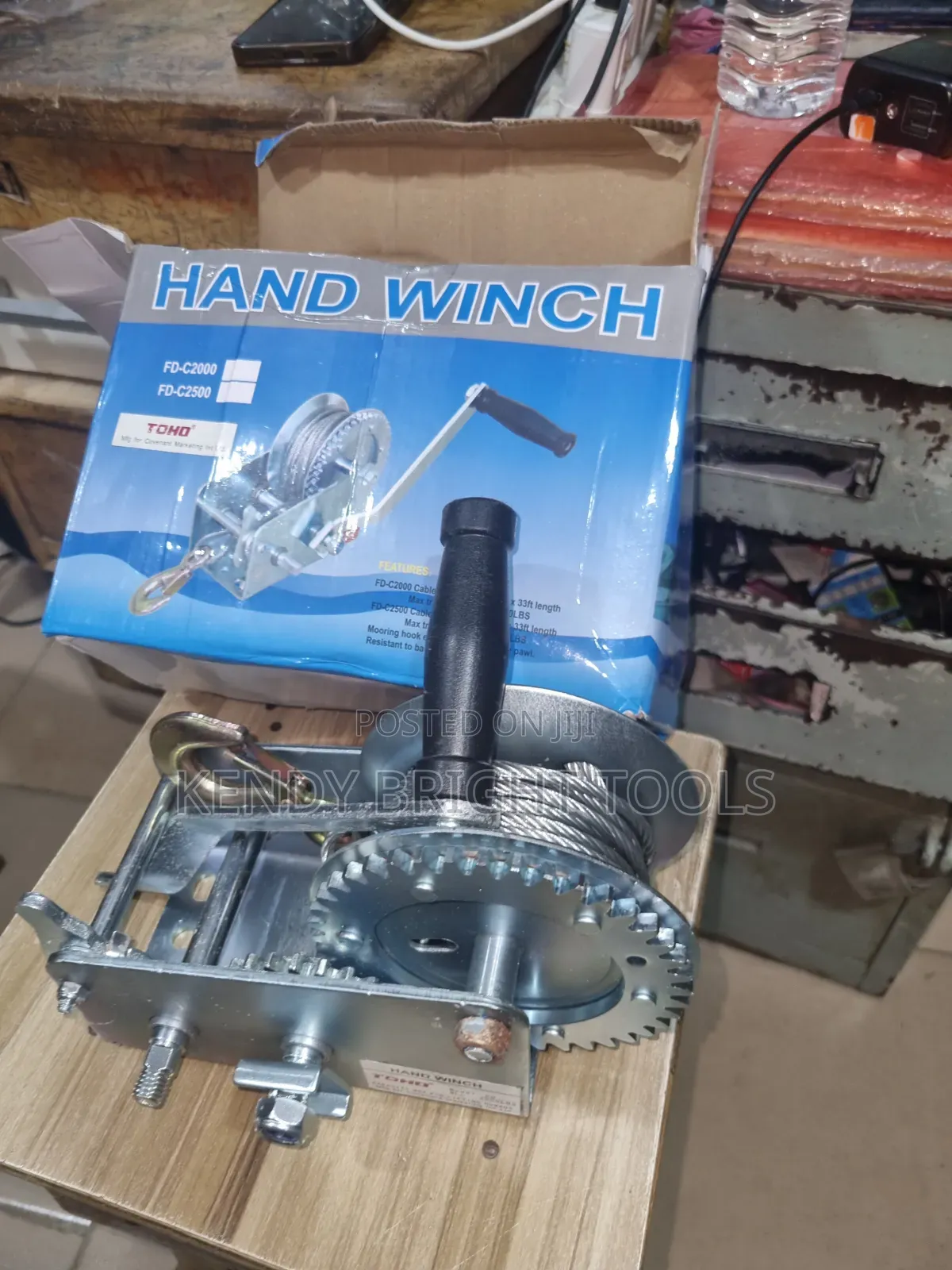 Manual Hand Winch 2500lb