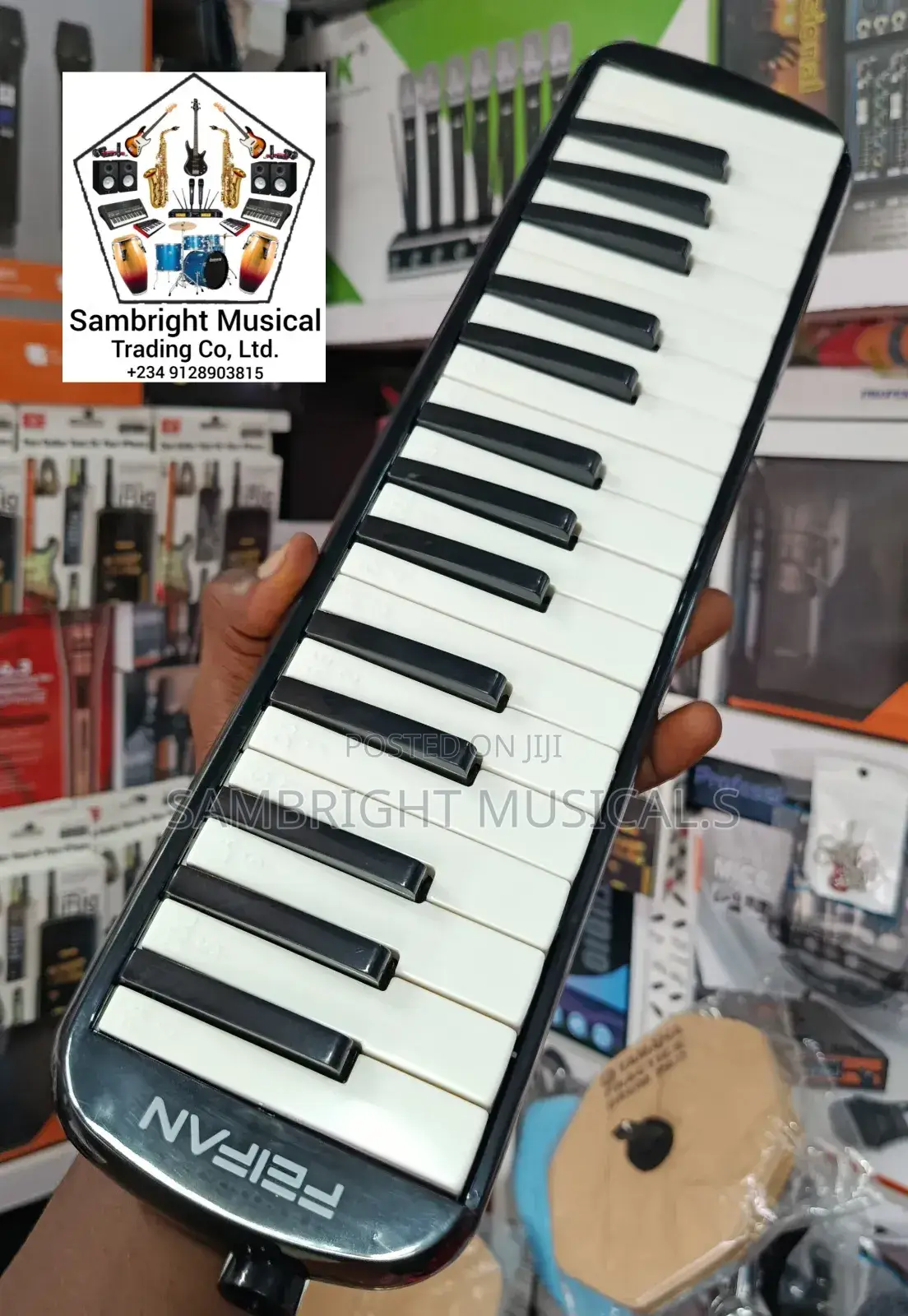 Original Feifan Melodica 32 Keys Black