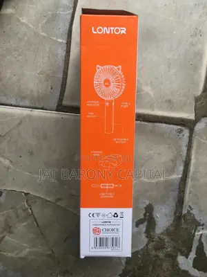 Lontor 4” Mini Rechargeable Fan