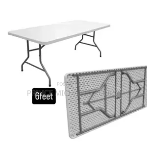 6ft Oblong Table, Can Seat Up to 8 Chairs