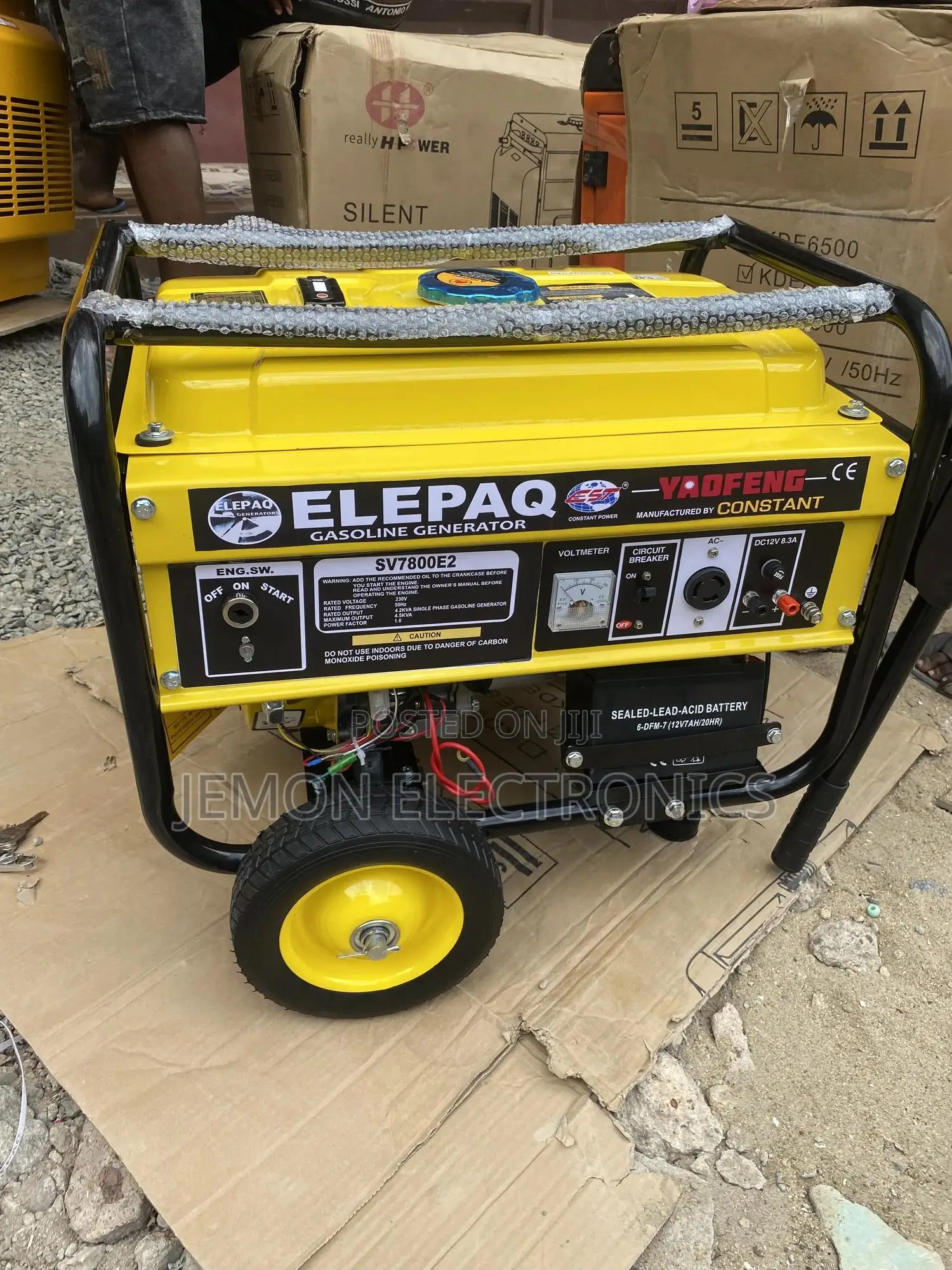 Easy Start Elepaq 4.5kva Generator