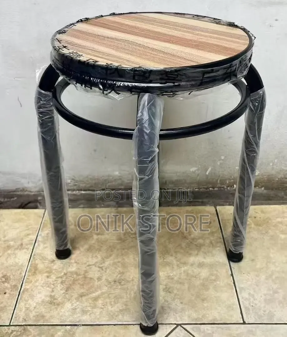 Durable Round Metal Stool