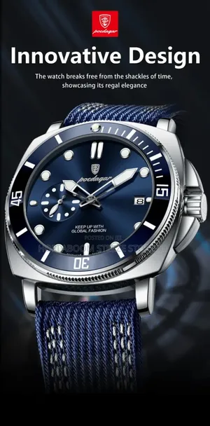 ​Poedagar Oceanic Explorer | Luxury Men's Waterproof Chronograph