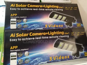 Solar Street Light With Camera
