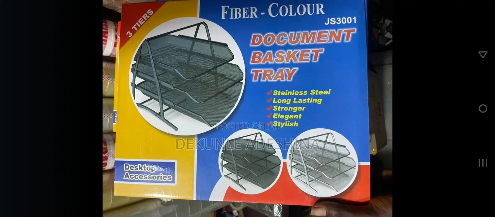 Documents Tray