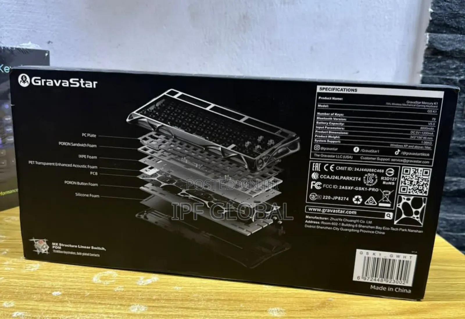 Brandnew Gavaster Mercury Mechanical Keyboard