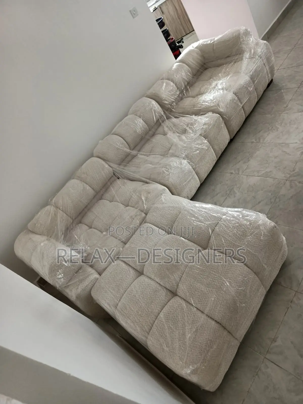 L. Shape Sofa Pattern