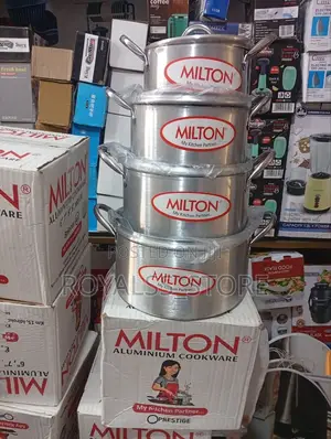 Milton 4-in-1 Aluminum Pot Set "4a" Size Light-Weight Model
