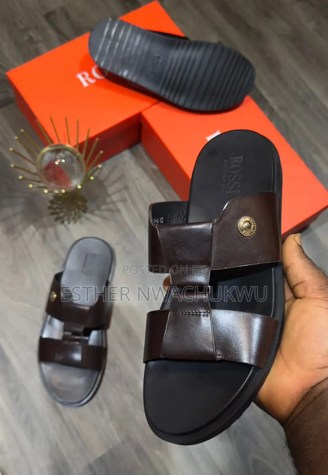 Rossi Leather Sandals