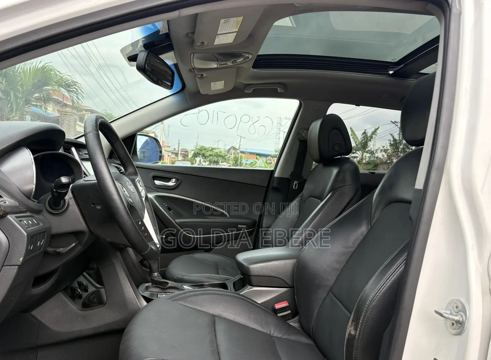 Hyundai Santa Fe 2014 White