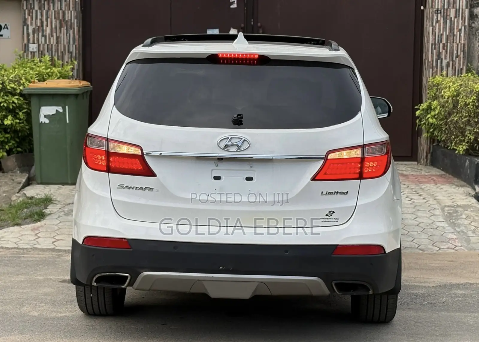 Hyundai Santa Fe 2014 White