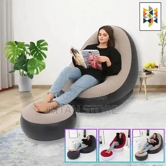 Inflammable Sofa With Pump