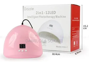 2 in 1 12 Led Intelligent Phototherapy Nail Dryer