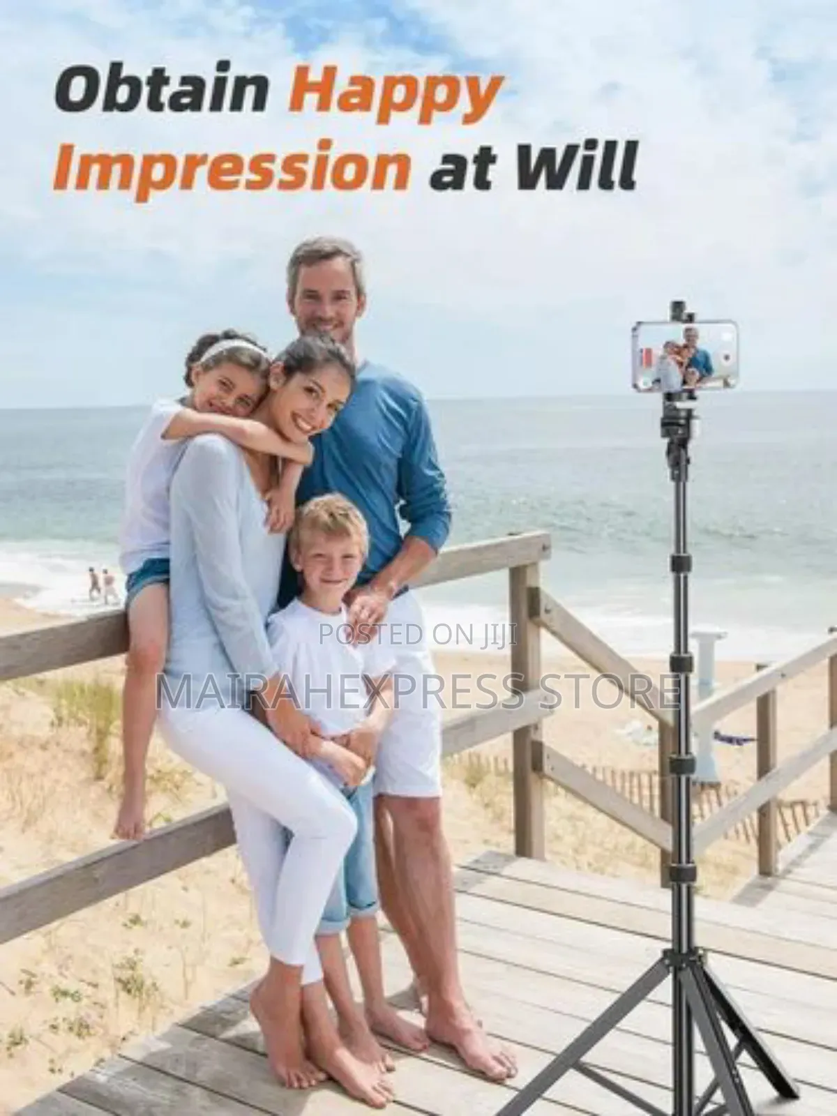 Np-688 2in1 Multi-Function Tripod + Selfie Stick - Excellent Quality
